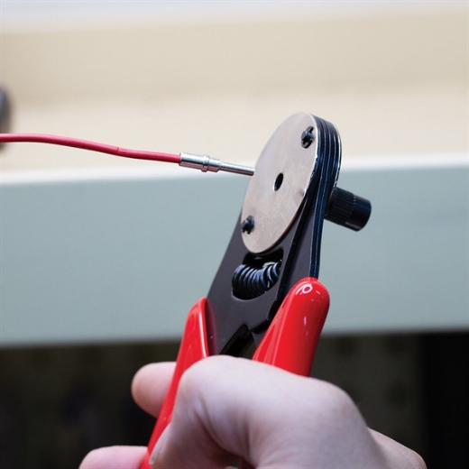 Picture of TOLEDO Deutsch Crimping Tool, 4 Way Indent Ratchet, AWG 20-12, MM2, 0.5-4.0, 16 pin contact