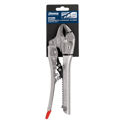 Picture of EHOMA AUTOMATIC LOCKING PLIER, CURVED JAW, 250MM