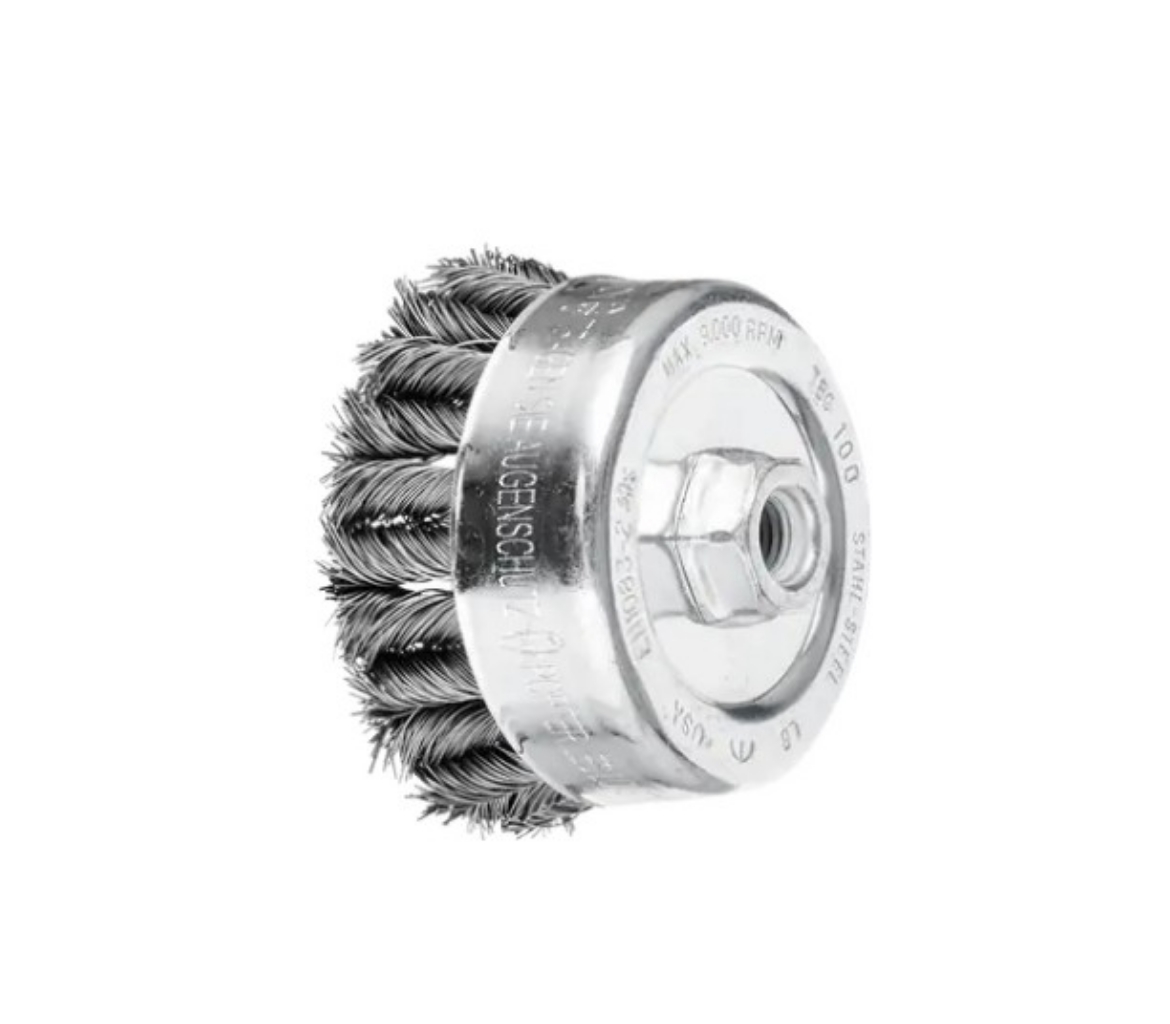 Picture of Twist Knot Wire Cup Brush, Steel, M14 x 2, 125mm