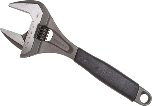 Picture of Adjustable Wrench, 200mm (12"), Extra Wide Jaw Opening 55.6mm, Bahco