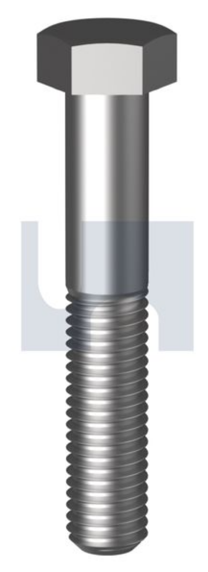 Picture of Bolt, Metric, 12 x 170mm, Hex Head, Class 8.8, Zinc Plated
