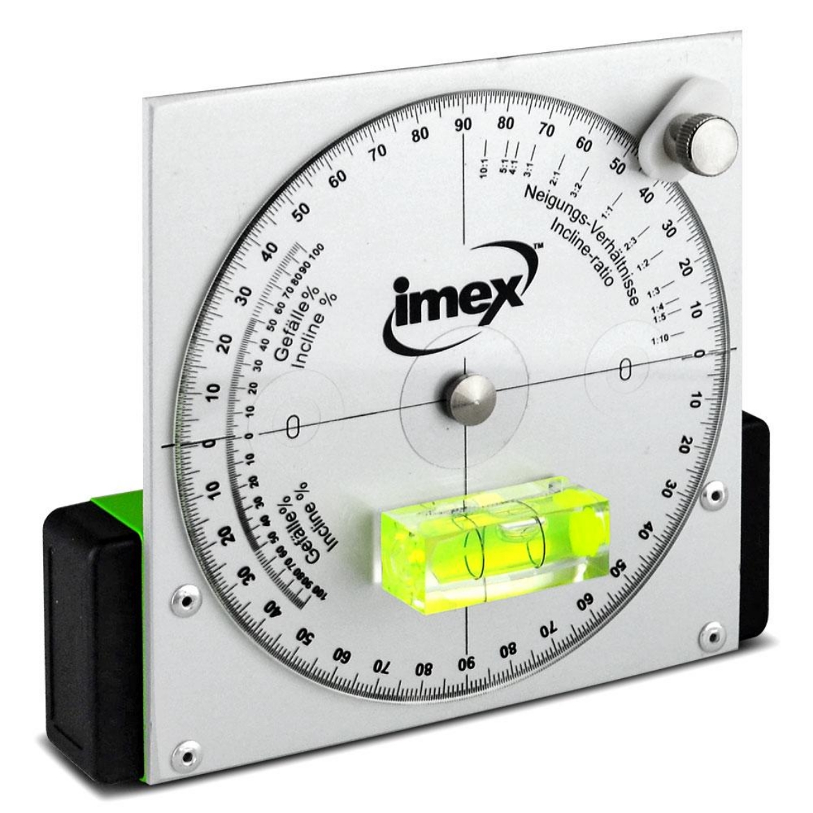 Picture of 150mm Inclinometer, Magnetic Base, IMEX