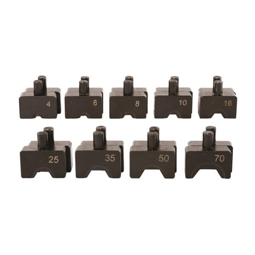 Picture of MATSON Hydraulic Crimper Kit, incl. 8 Sets of Dies, 4mm-70mm2