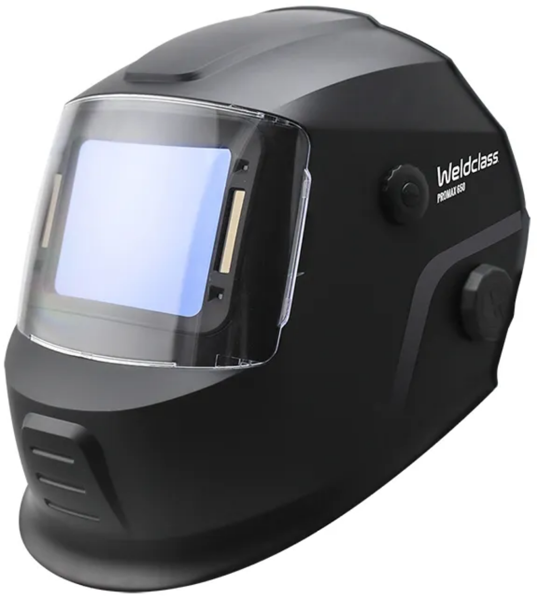 Picture of Welding Helmet, Promax 650 Digital, Matt Black, New Product April 2023, *Standard warranty 2 years, with extended 7 years warranty available if registered online after purchase*