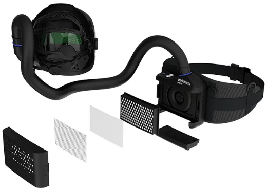 Picture of Welding Helmet, PROMAX 850R with R50 PAPR Respirator System, *Standard warranty 2 years, with extended 7 years warranty available if registered online after purchase*