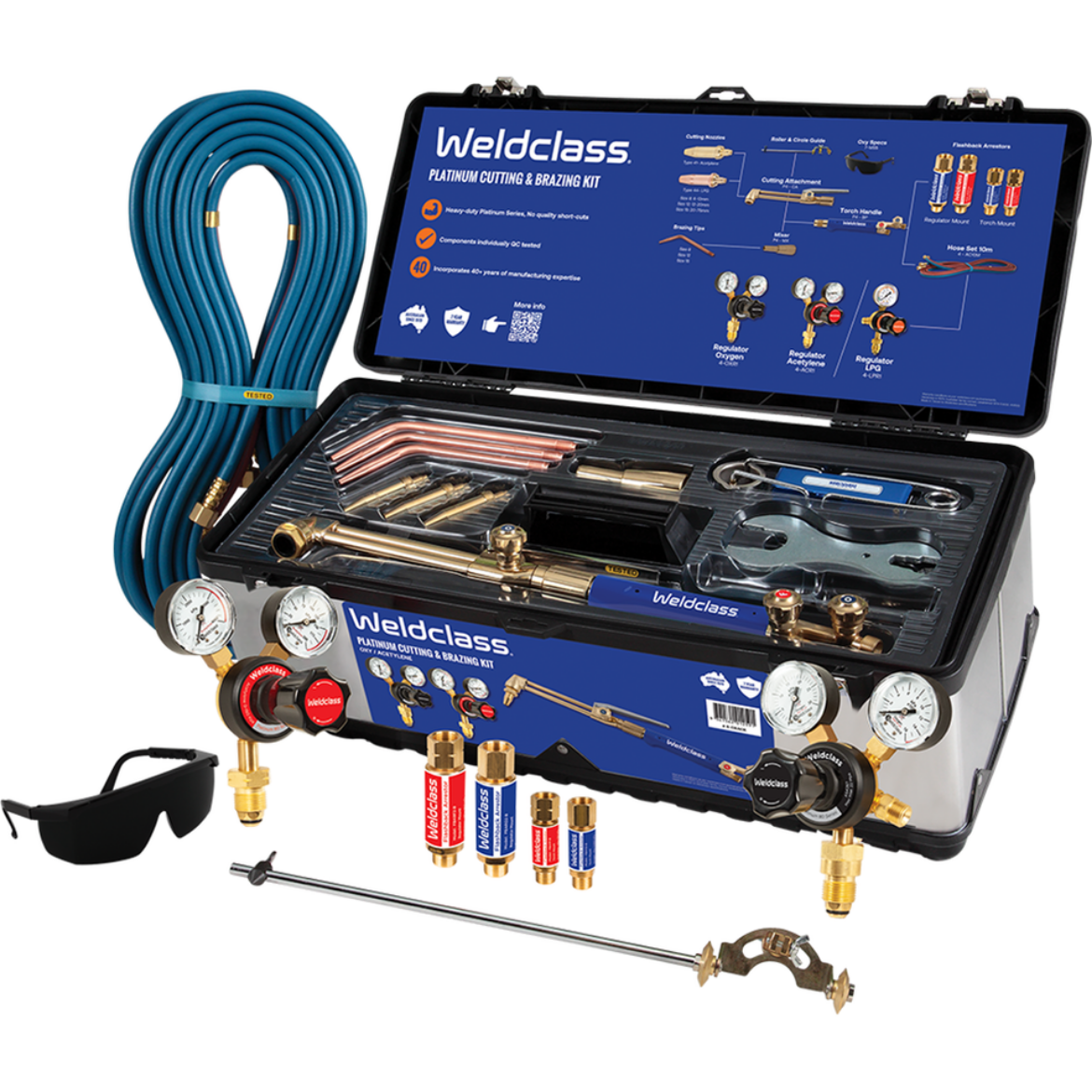 Picture of Kit, Oxy/Acet, Platinum Series, with Flash Back Arrestors