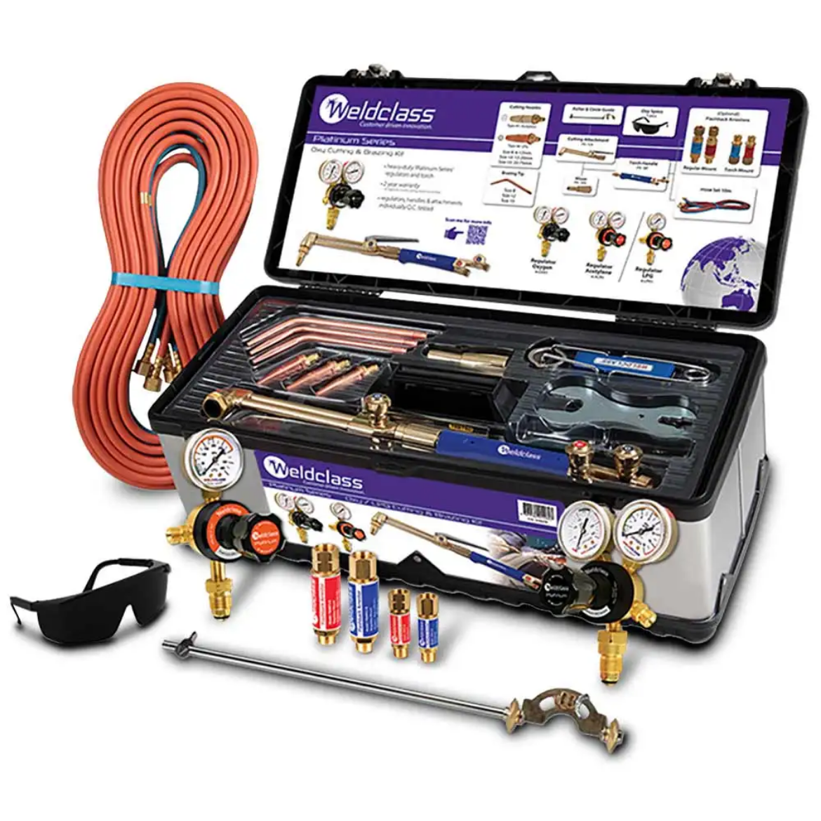 Picture of Kit, Oxy/LPG, Platinum Series, with Flashback Arrestors