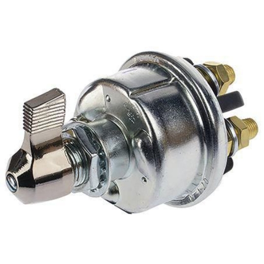 Picture of Battery Master Switch 6-36V 125A Cont. NO Contacts Double Pole Pin locator Cole Hersee, Battery Isolator 4 Pole