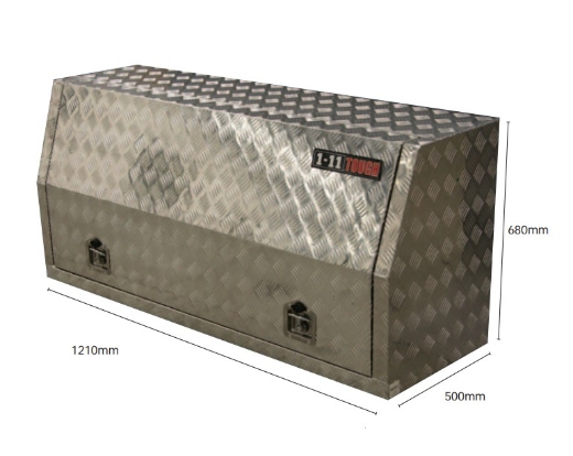 Picture of Aluminium Checker Plate One Tonner with T-Lock ( 1210mm Wide )
