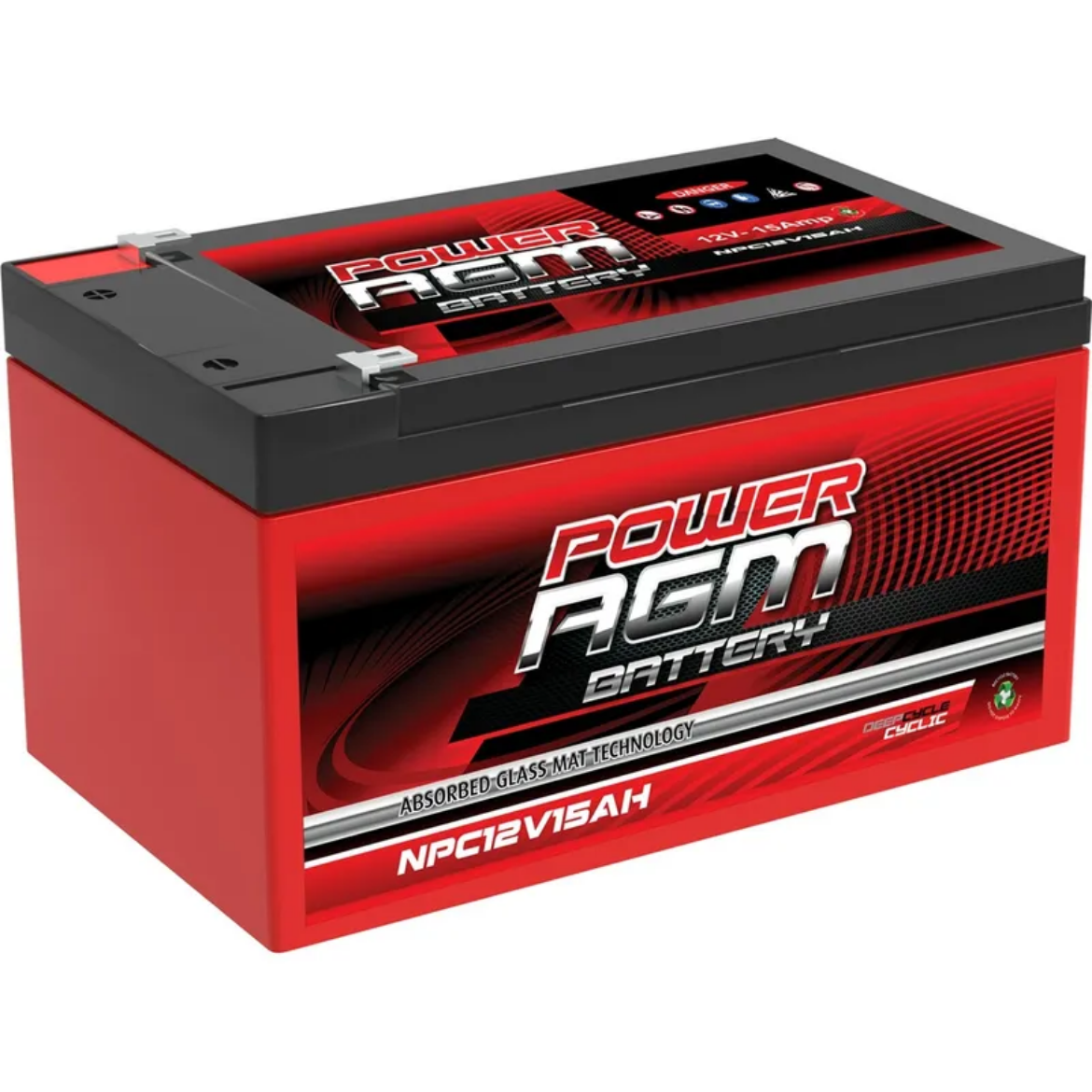 Picture of Battery, Power AGM, 12V/15ah