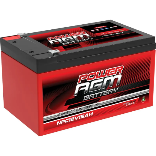 Picture of Battery, Power AGM, 12V/15ah