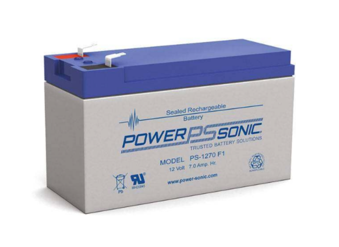 Picture of Battery, Powersonic, AGM, 12V/7ah