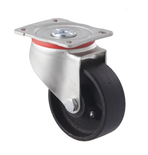 Picture of J Series Castor, 100mm x 38mm Cast Iron Wheel, Swivel, 230kg rated