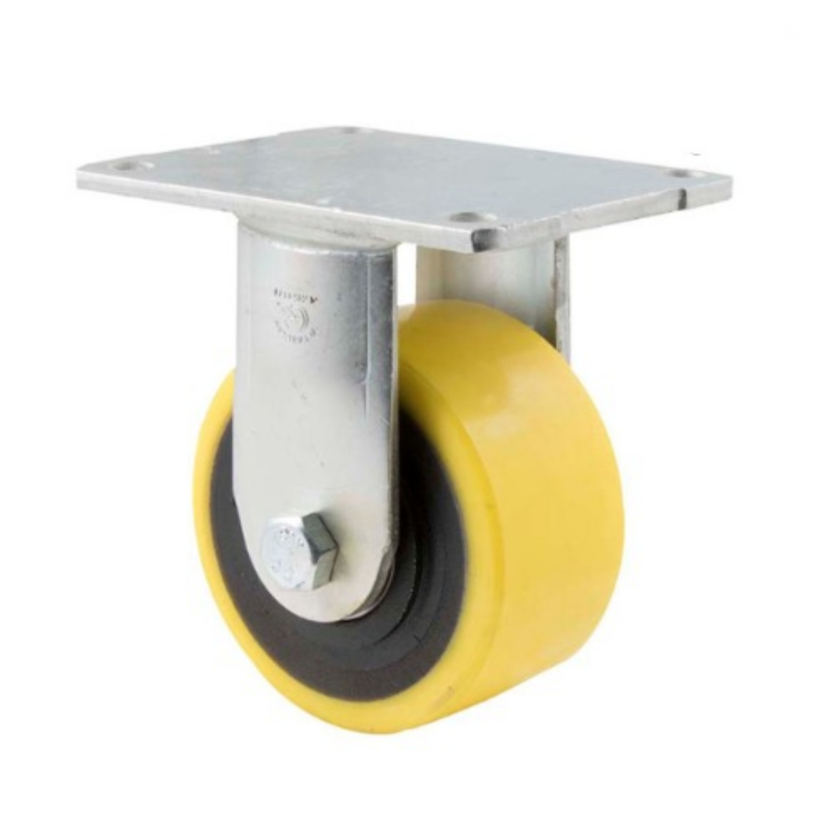 Picture of O Series Castor, 102mm x 50mm PU on Cast Iron Wheel, Fixed, 600kg rated