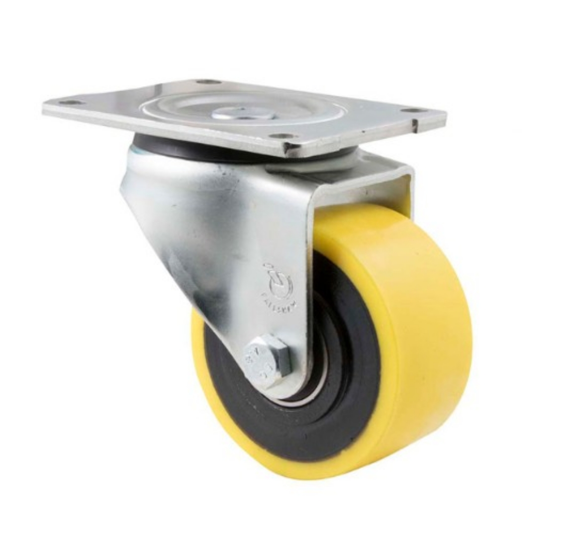 Picture of O Series Castor, 102mm x 50mm PU on Cast Iron Wheel, Swivel, 350kg rated