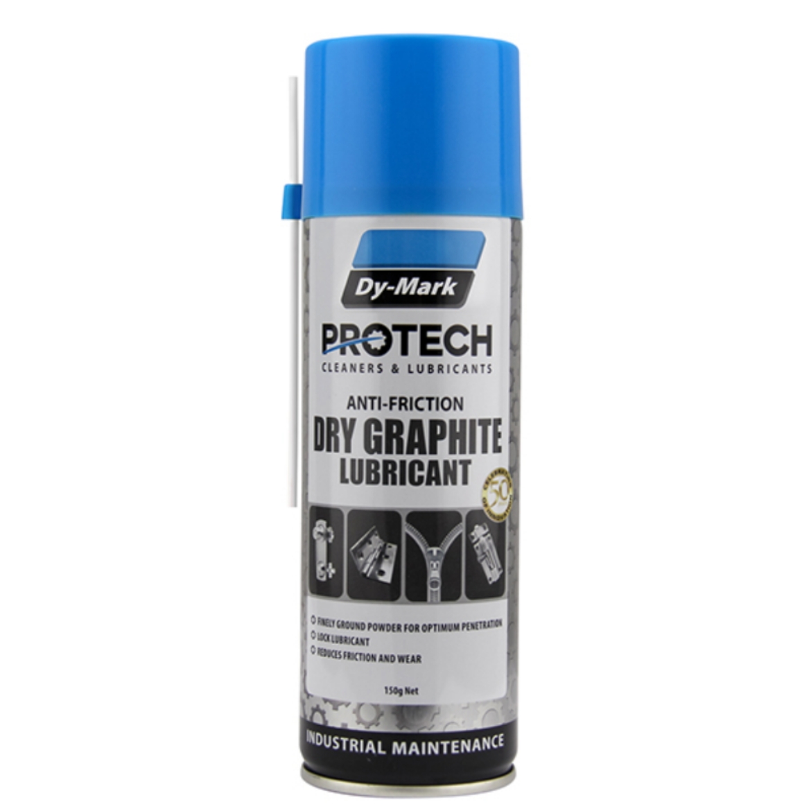 Picture of Protech Dry Graphite Lubricant, 150g Aerosol