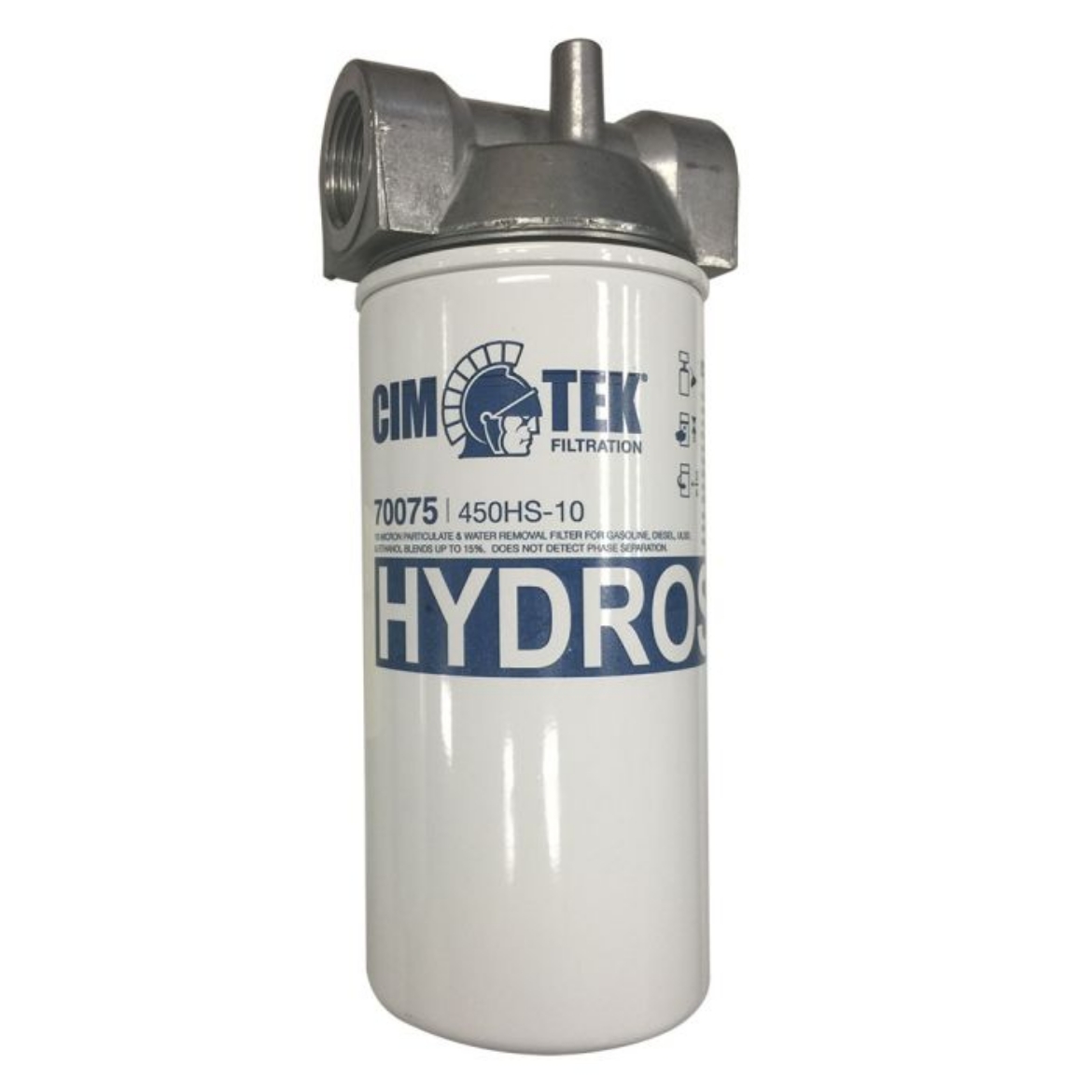 Picture of Fuel Filter Assy, 93LPM, 1" BSP High Flow Fuel Filter, 10 micron, Element # 70075