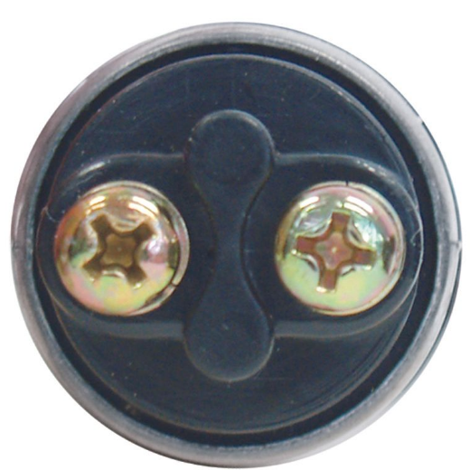 Picture of MOM ON 60A PUSH BUTTON SWITCH N/O 60AMP @ 12V 2 SCREW TERMINALS WITH RUBBER BOOT