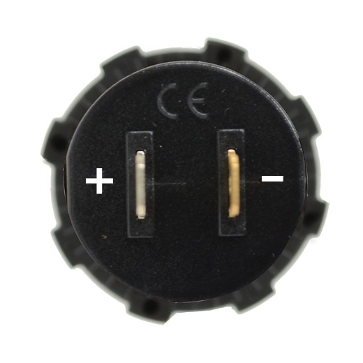 Picture of DC Dual USB C Flush Mount 12/24V Input Output 5 - 20V Quick Charge 4.0A