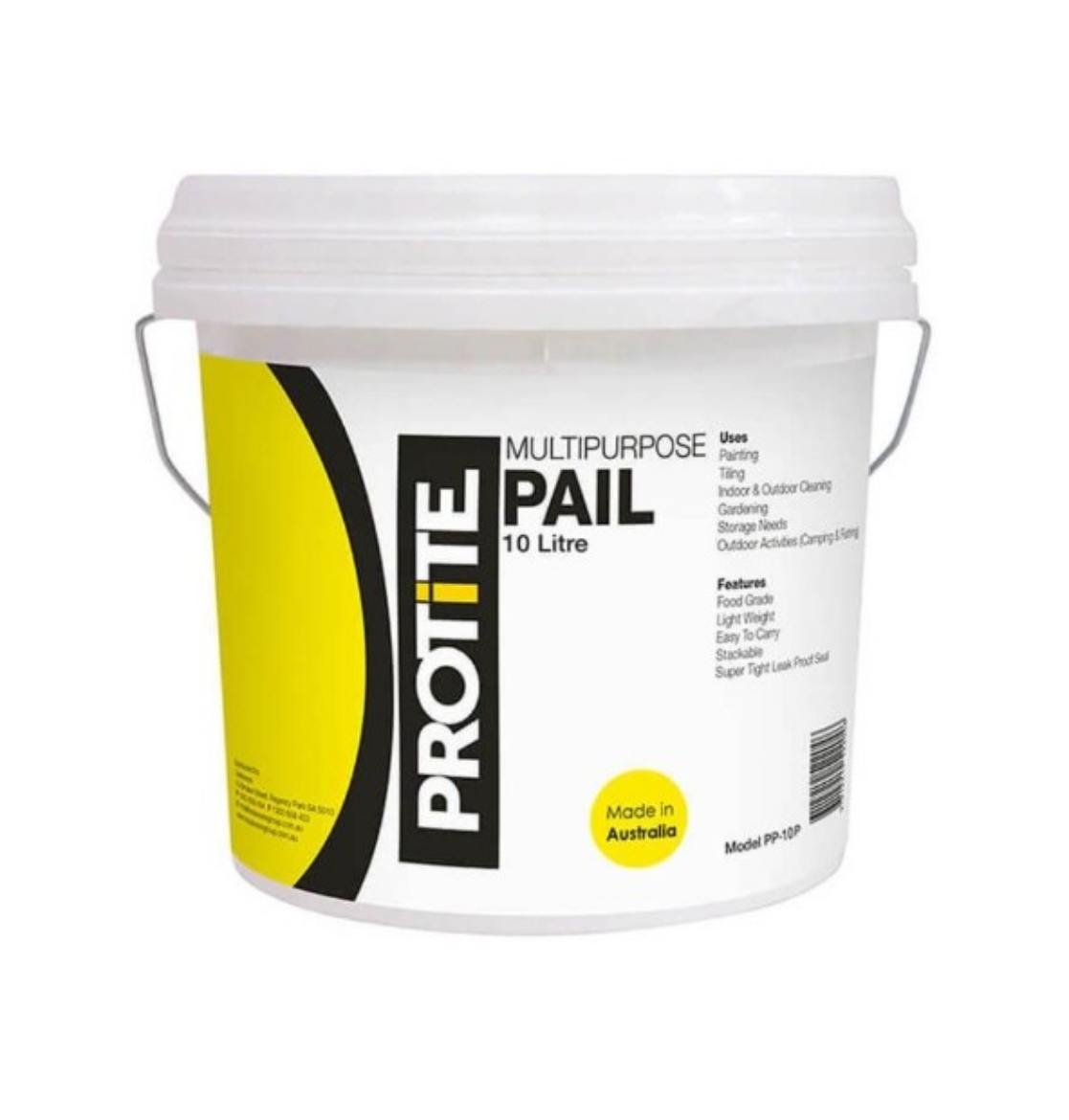 Picture of PROTITE PAIL, 10 LITRE, C/W LID