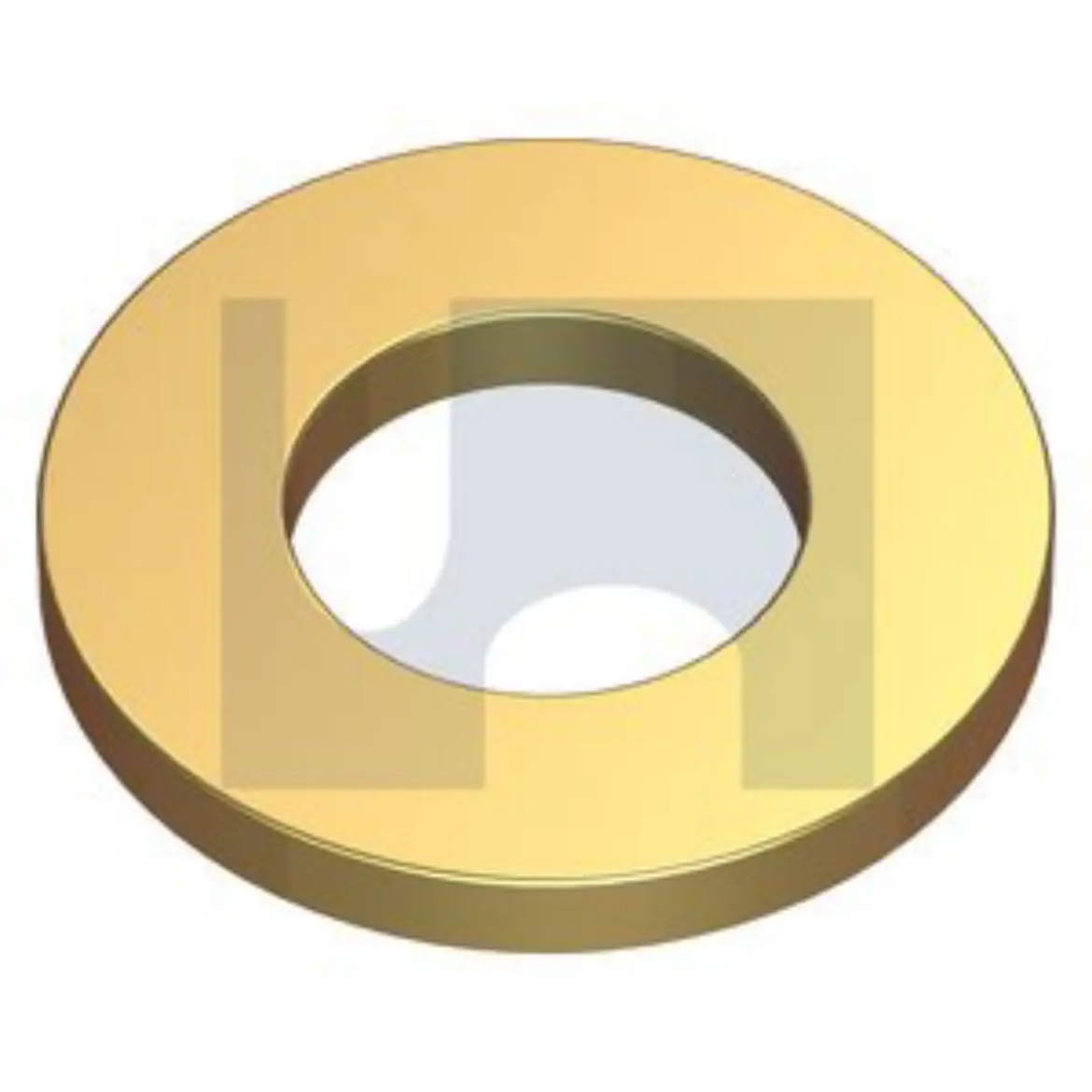 Picture of Washer, Impact, H9, Zinc Yellow, 5/16" x 16,  9WZ516