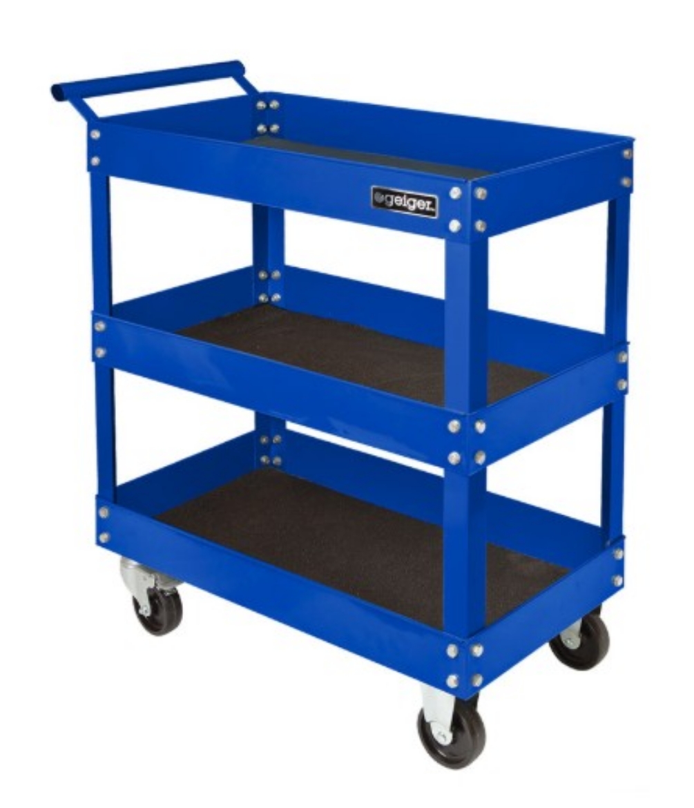 Picture of Trolley, Heavy Duty, Parts, 3 shelves