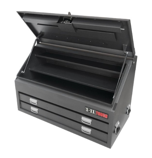 Picture of Steel Truck Box, 2 Drawer with WT Lock, Charcoal ( 1210mm Wide ) 1210 x 600 x 750