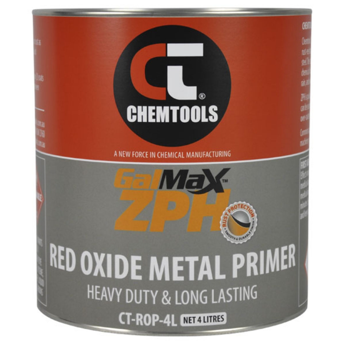 Picture of GalMax ZPH (Zinc Phosphate), Coloured Metal Primer (Red Oxide), 4ltr