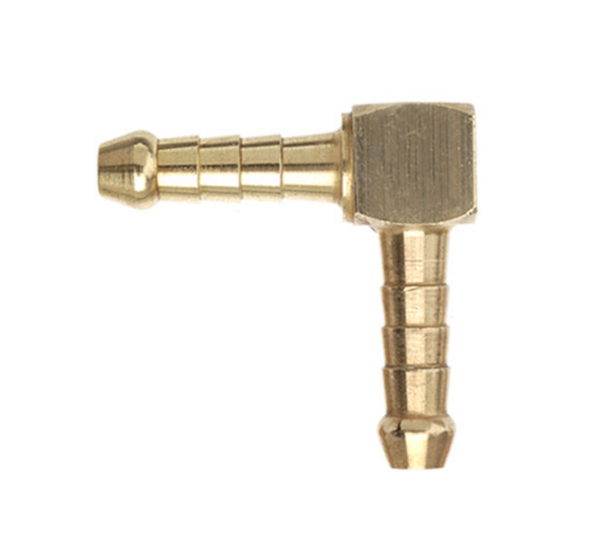 Picture of Elbow, Brass, 90deg, 1/2" Barbs