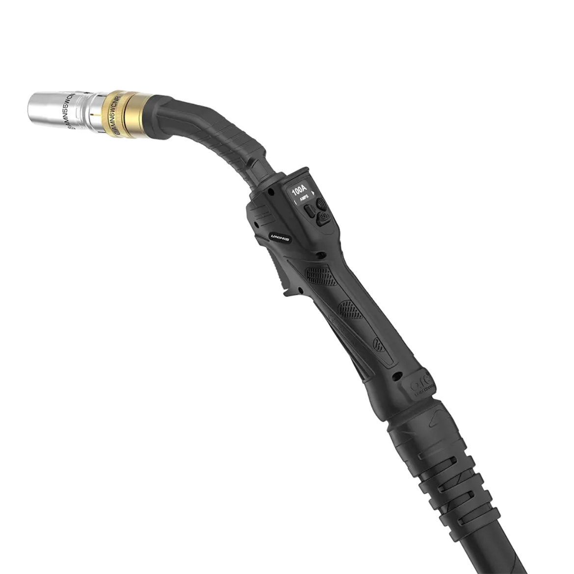Picture of MIG TORCH, M350 3M, 0.8-1.2MM, MAX OUTPUT 350A, EURO CONNECTION