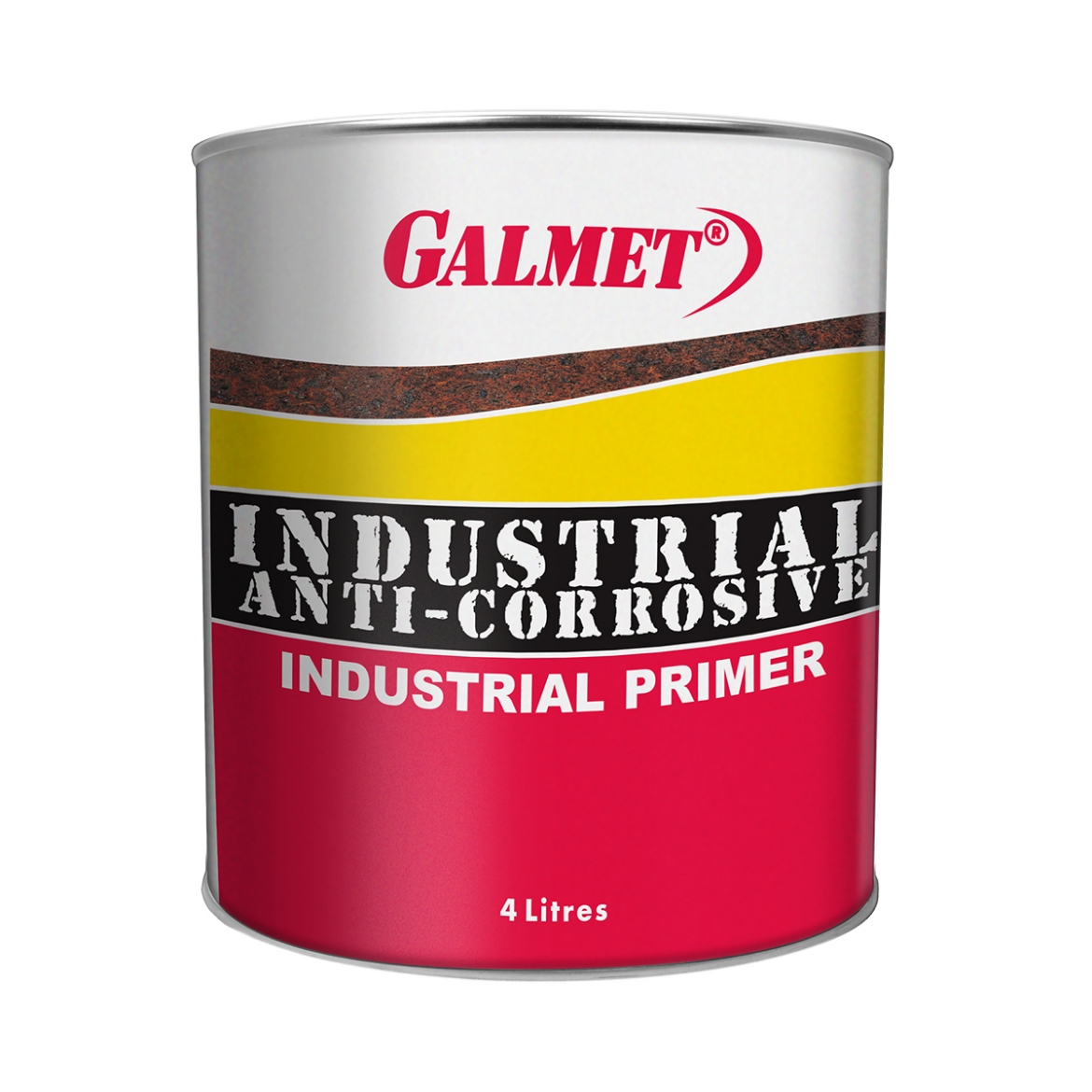 Picture of GALMET INDUSTRIAL PRIMER, GREY OXIDE ANTI-CORROSIVE, 4LTR
