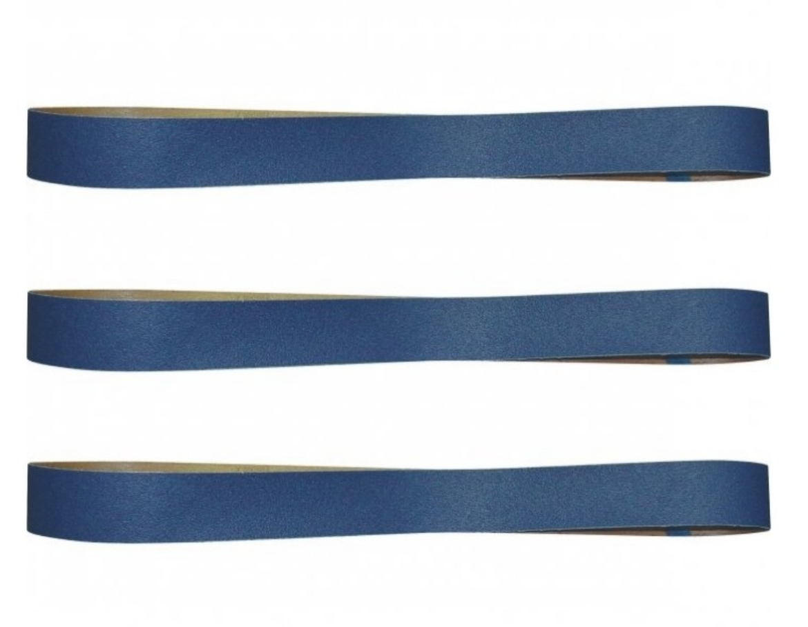 Picture of Linishing Belt, 1220 x 50mm (48" x 2"), Zirconia, 100 Grit, Pkt.3
