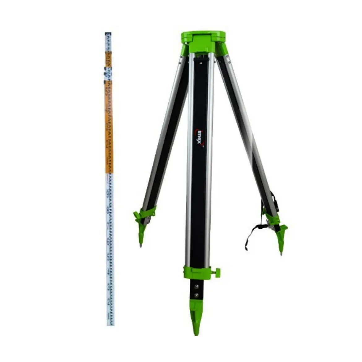 Picture of Flat Top Aluminium Tripod & 5m Metric Staff, Imex