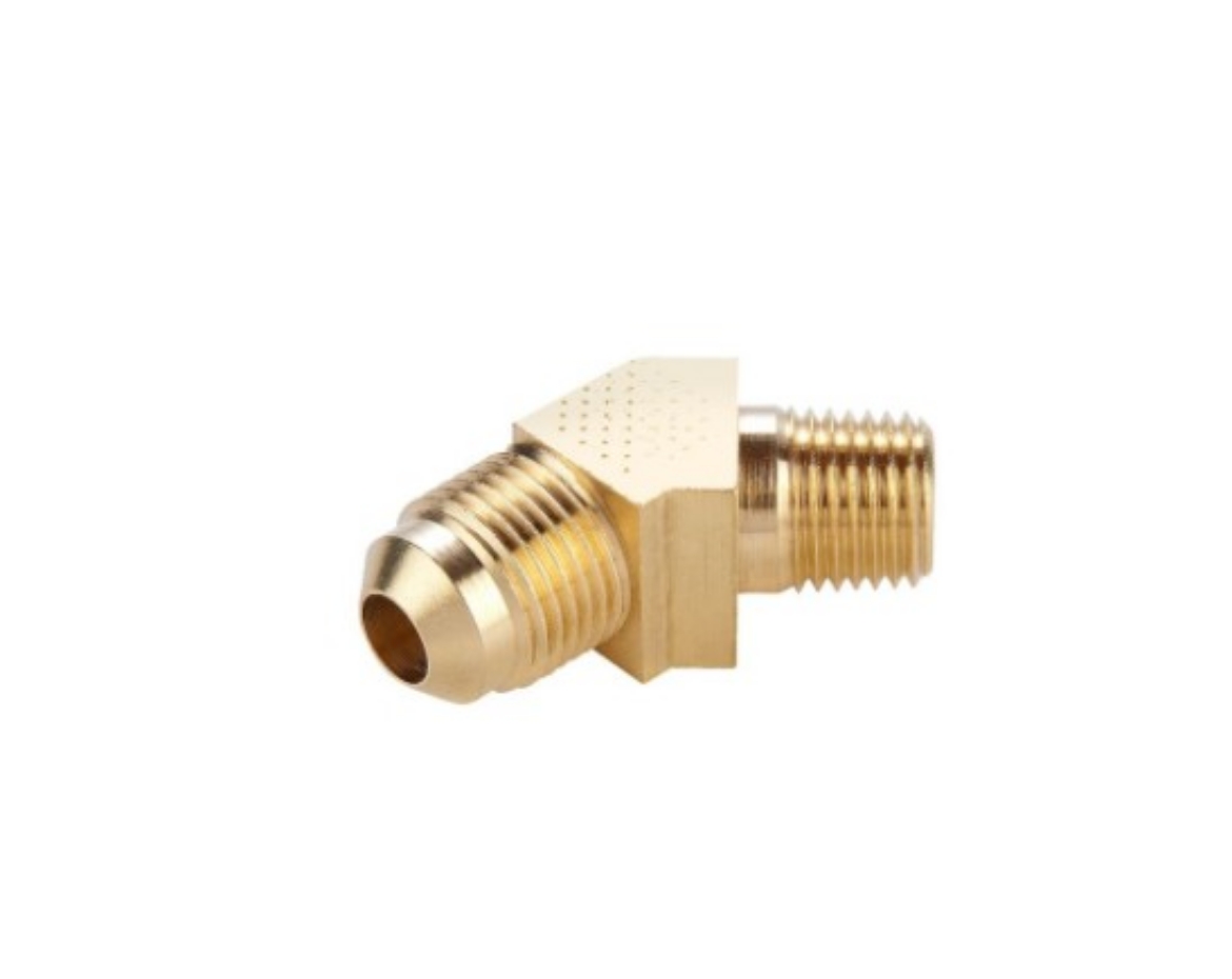 Picture of Male Elbow, Flare, 45deg, 5/8" Tube x 1/2" BSP