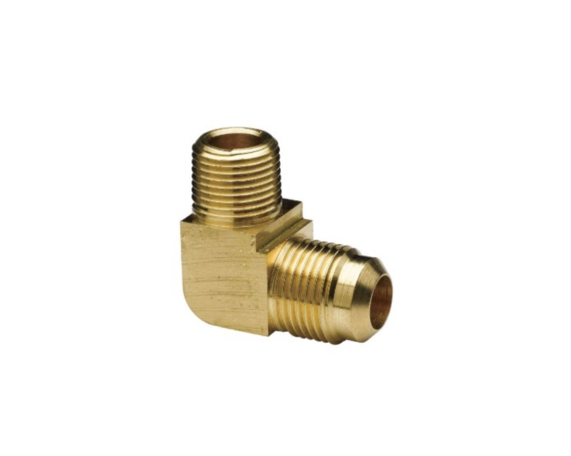Picture of Elbow, Flare, 90deg, 1/2" Tube x 3/8" NPT-M