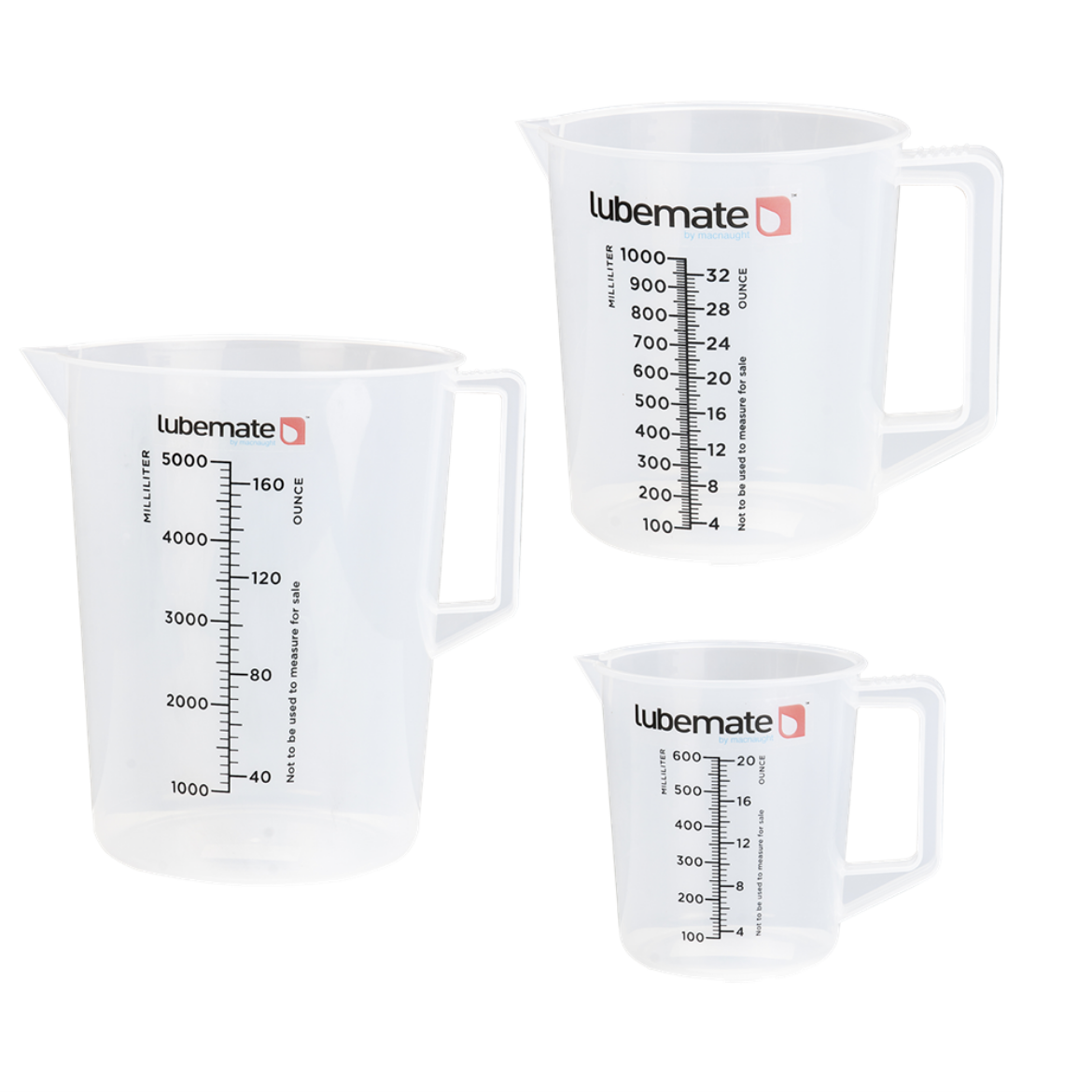 Picture of MEASURING JUG COMBO, 600ml, 1L & 5L