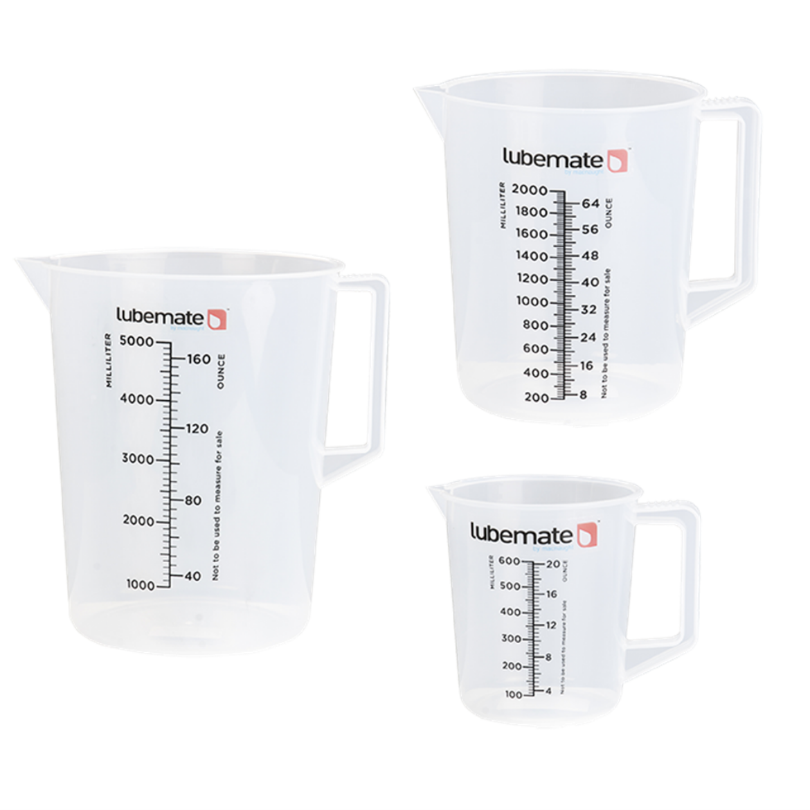 Picture of MEASURING JUG COMBO, 600ml, 2L & 5L
