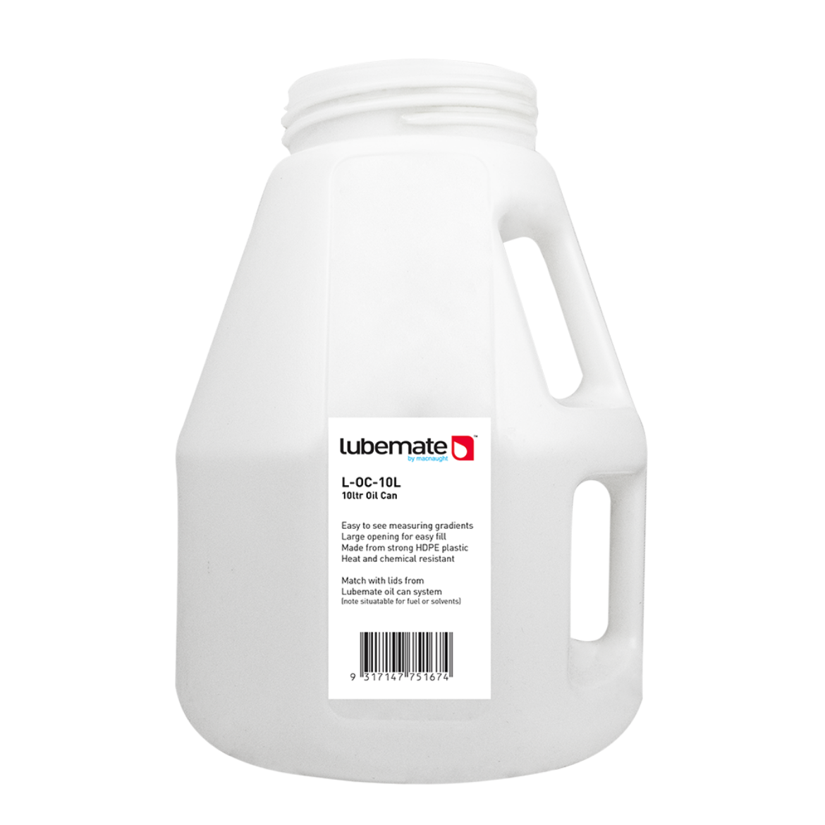 Picture of LUBEMATE OIL CAN 10L CAN