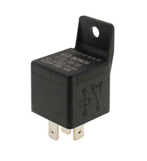 Picture of Bosch Mini Relay 12V changeover 30/20A