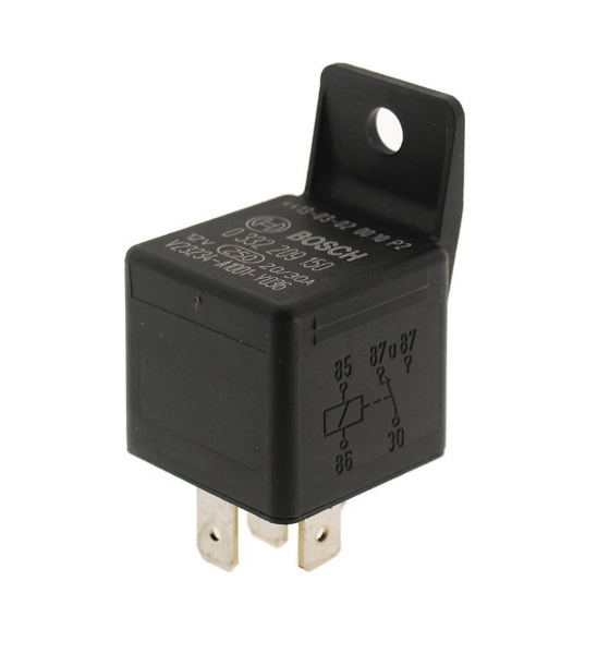 RC-2460R Mini Relay 24V 40/30A 5 Pin Change Over Resistor Protected 9 ...