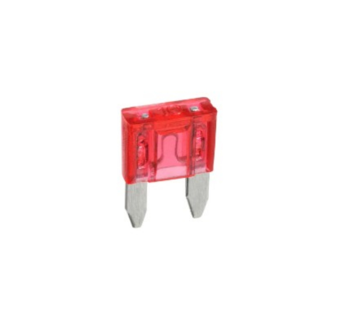 Picture of Mini Blade Fuse, LED Red 10amp, Pkt.5