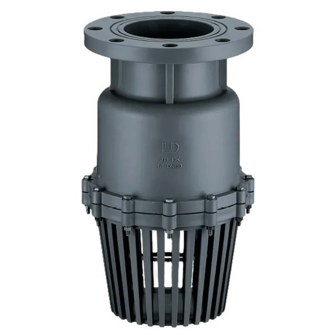 Picture of Foot Valve, PVC, Flanged Swing, 150mm/6"
