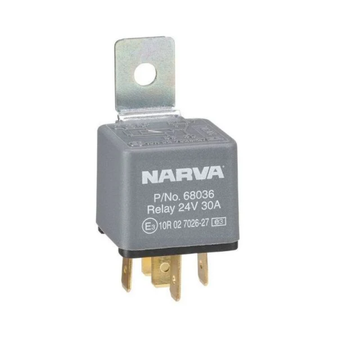 Picture of Relay Mini 24V 30A 5 Pin With Resistor, Narva