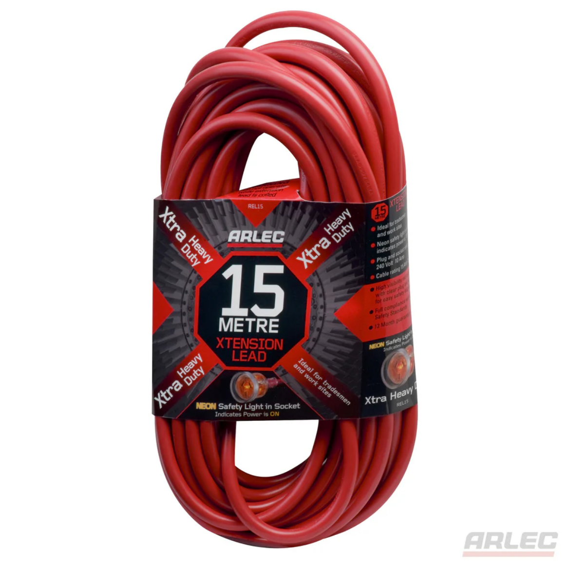 Picture of EXTRA H/DUTY EXTENSION LEAD 15 METRES, 10 AMP 240V