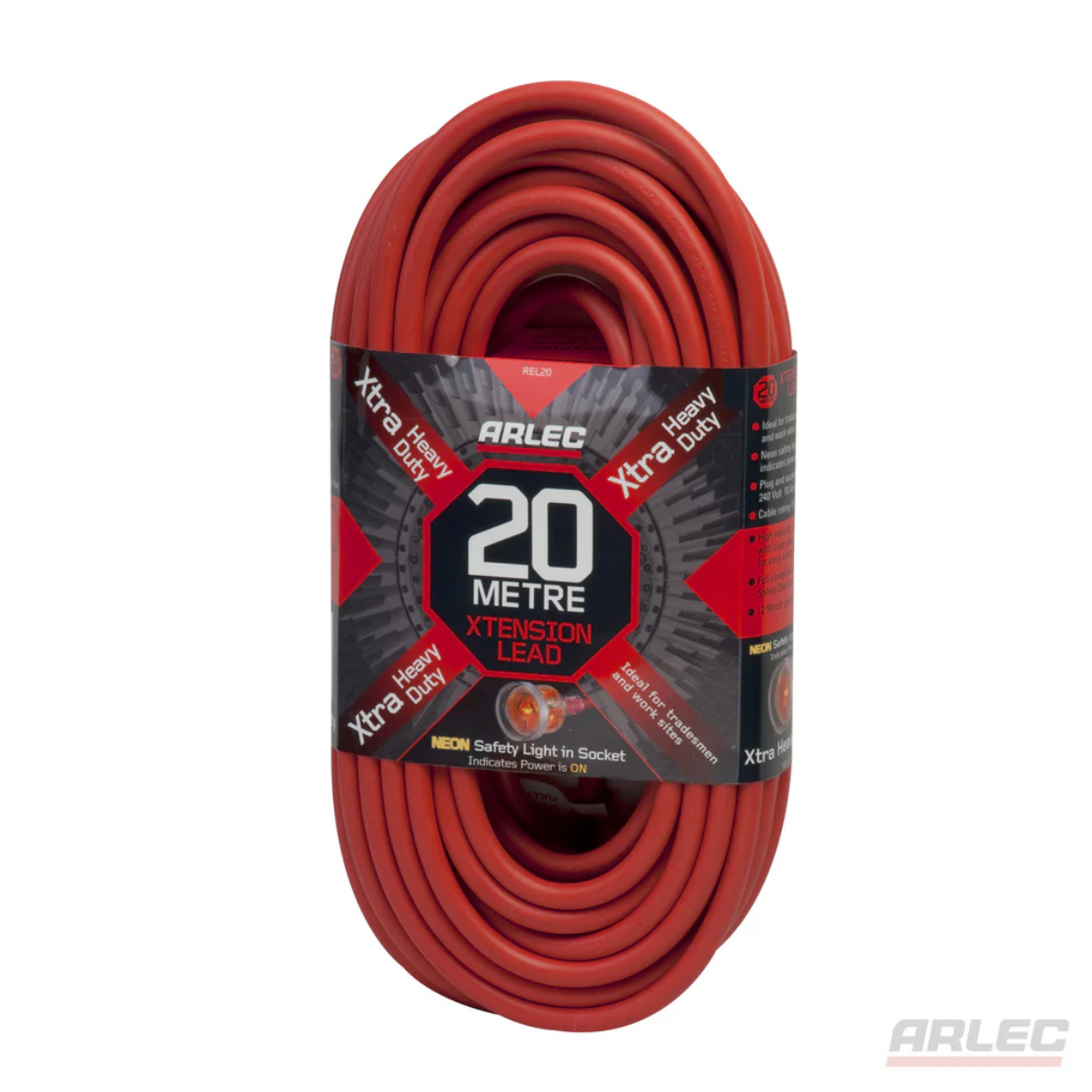 Picture of EXTRA H/DUTY EXTENSION LEAD 20 METRES, 10 AMP 240V