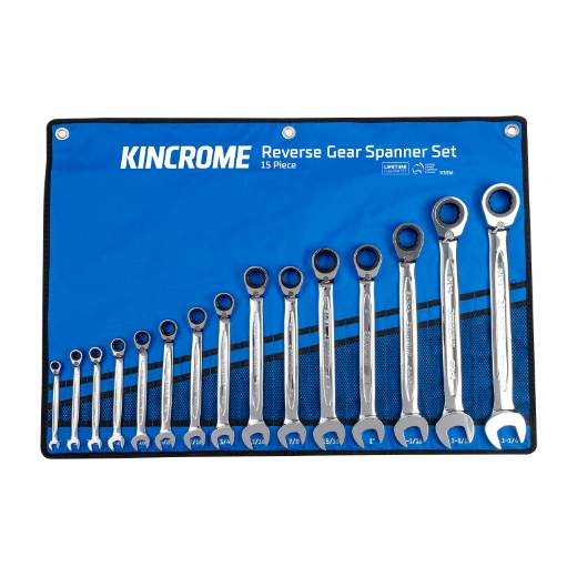 Picture of Reversible Gear Spanner Set 15 Piece - Imperial