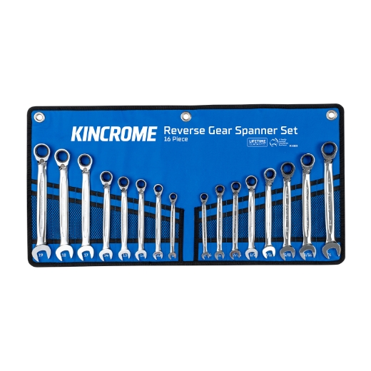 Picture of Reversible Gear Spanner Set 16 Piece - Metric/Imperial