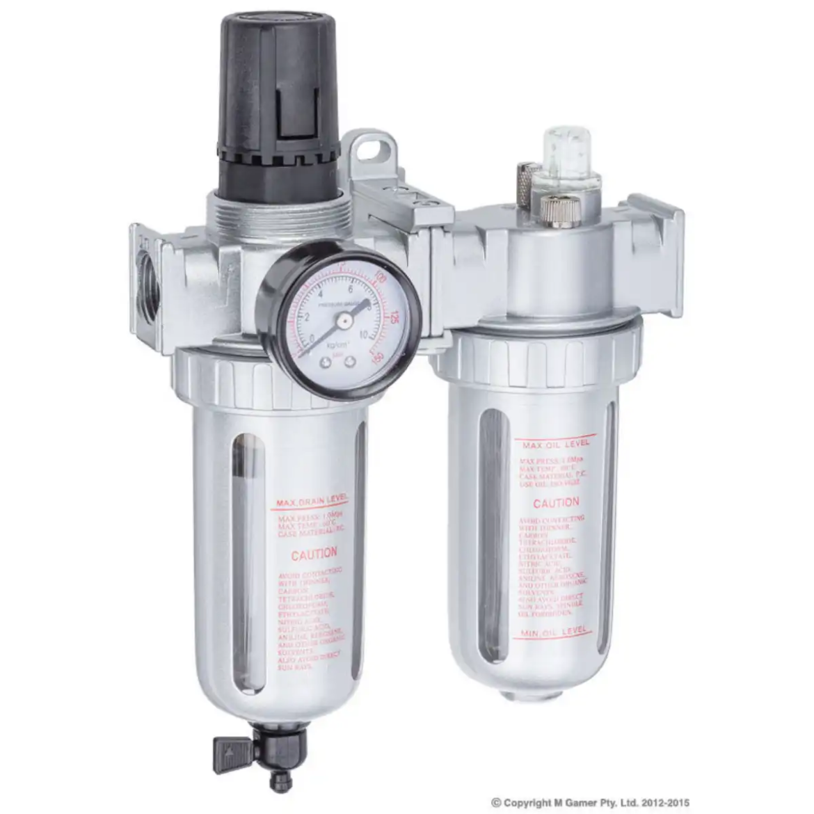Picture of GEIGER 1/2" FILTER REG LUBRICATOR, 1/2" NPT PORTS