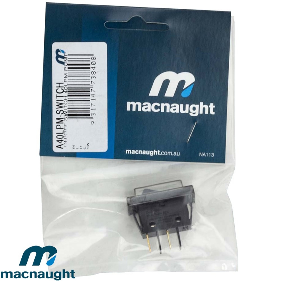 Picture of ON/OFF SWITCH 40LPM PUMPS (suit AFP Pumps)