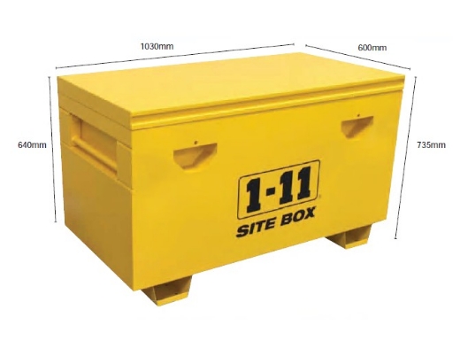 Picture of Site Box Heavy Duty, 1030mm(W) x 600mm(D) x 735mm(H), 50kg
